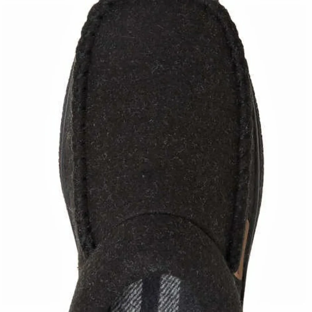 NWT Men's Dearfoams Cozy Clog Wool Blend Memory Foam Indoo/Outdoor Slippers - Picture 2 of 7